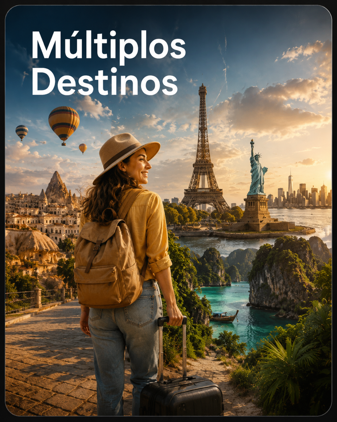 Seguro viagem para Múltiplos Destinos